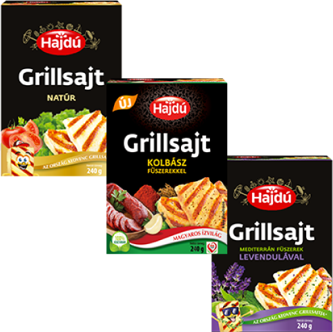 HAJDÚ GRILLSAJTOK